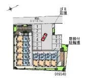 ★手数料０円★北九州市小倉南区葛原５丁目　月極駐車場（LP）